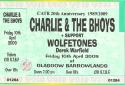 20th Anniversary Barrowlands with Special Guest The Wolfetones Derek Warfield April 2009